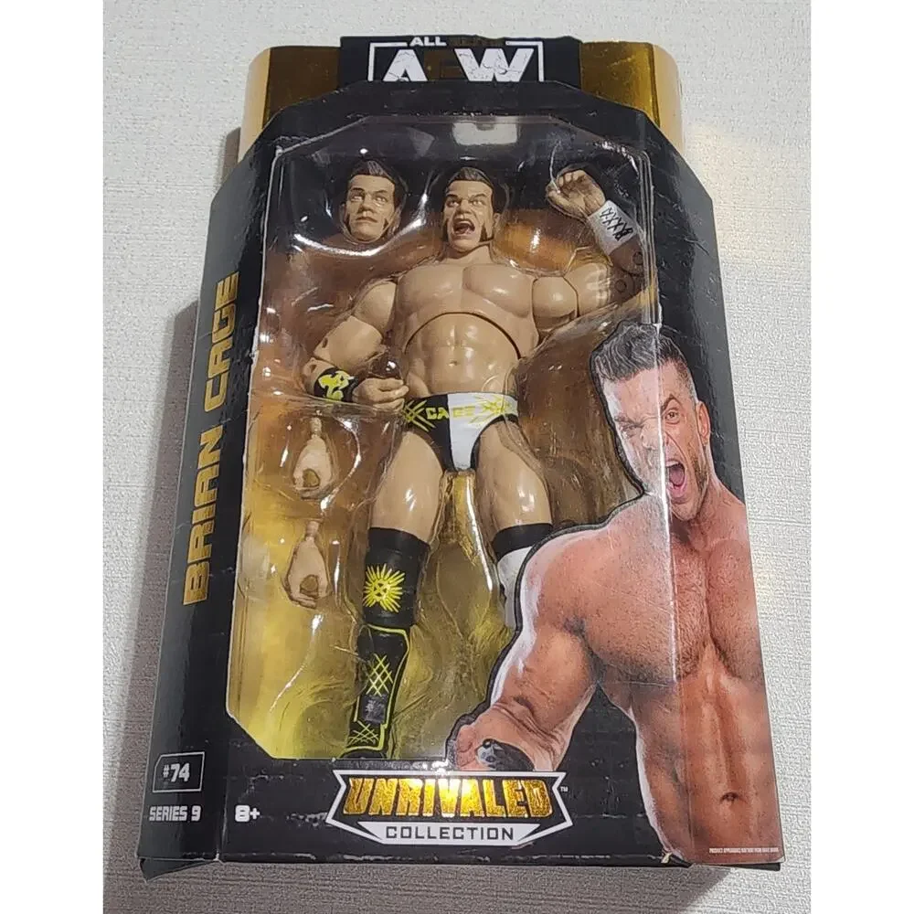 AEW Wrestling Brian cage unmatched collection #74